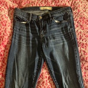 GAP Dark Blue Women's straight leg Jeans